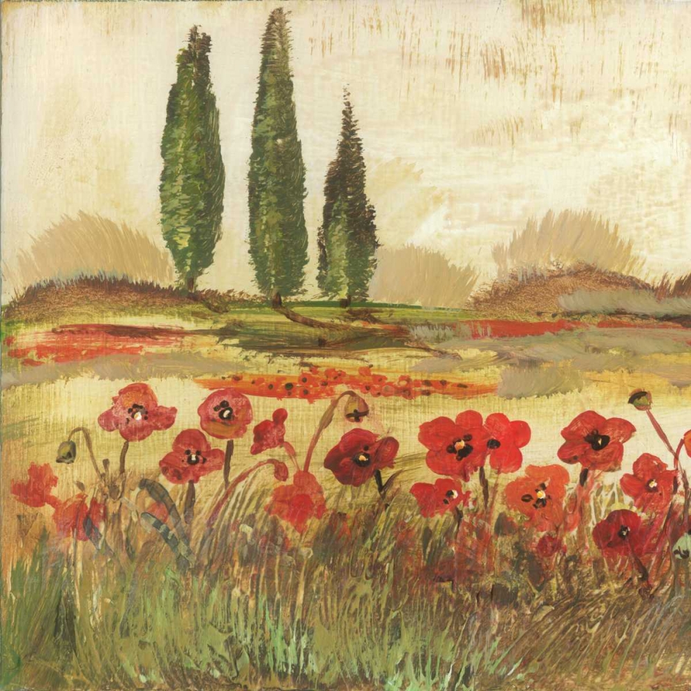 Poppy Field II art print by Gregory Gorham for $57.95 CAD