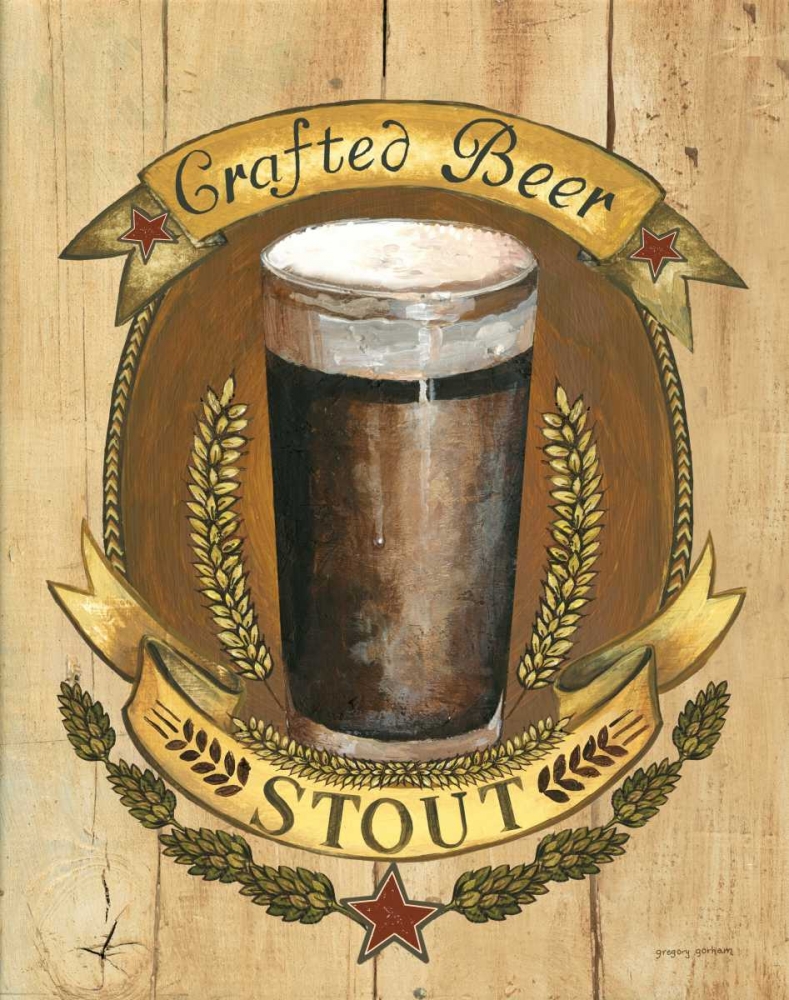 Crafted Beer art print by Gregory Gorham for $57.95 CAD