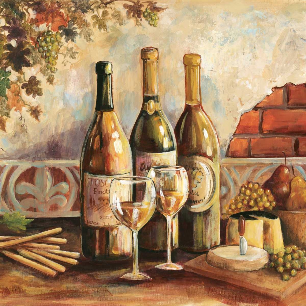 Bountiful Wine Sq I art print by Gregory Gorham for $57.95 CAD
