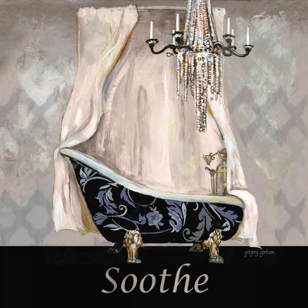 Ikat Bath Soothe art print by Gregory Gorham for $57.95 CAD