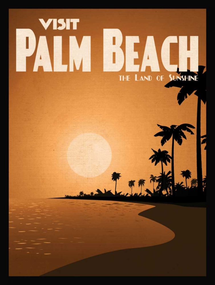 Palm Beach art print by Jason Giacopelli for $57.95 CAD