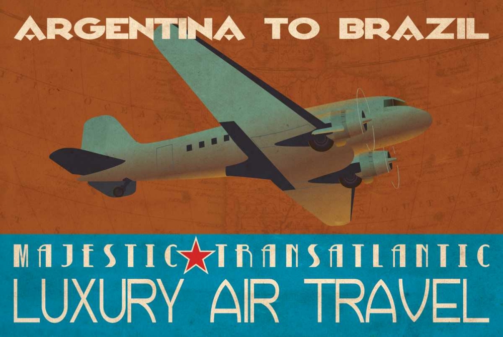 Air Travel art print by Jason Giacopelli for $57.95 CAD