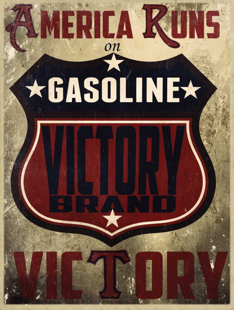 Victory Gas I art print by Jason Giacopelli for $57.95 CAD