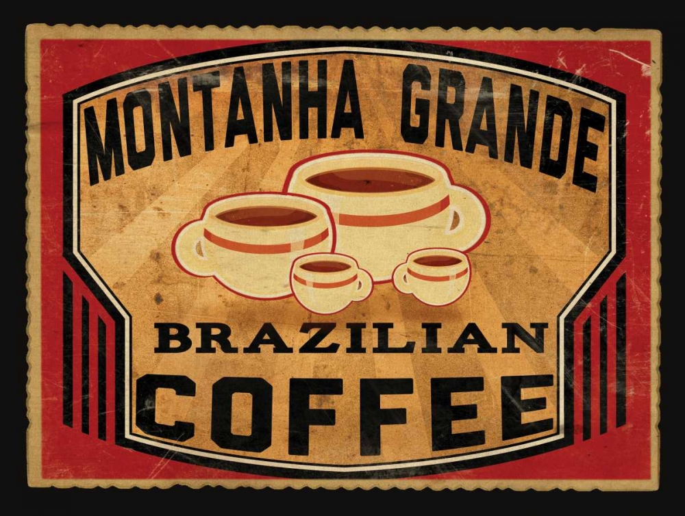 Brazillian Coffee art print by Jason Giacopelli for $57.95 CAD