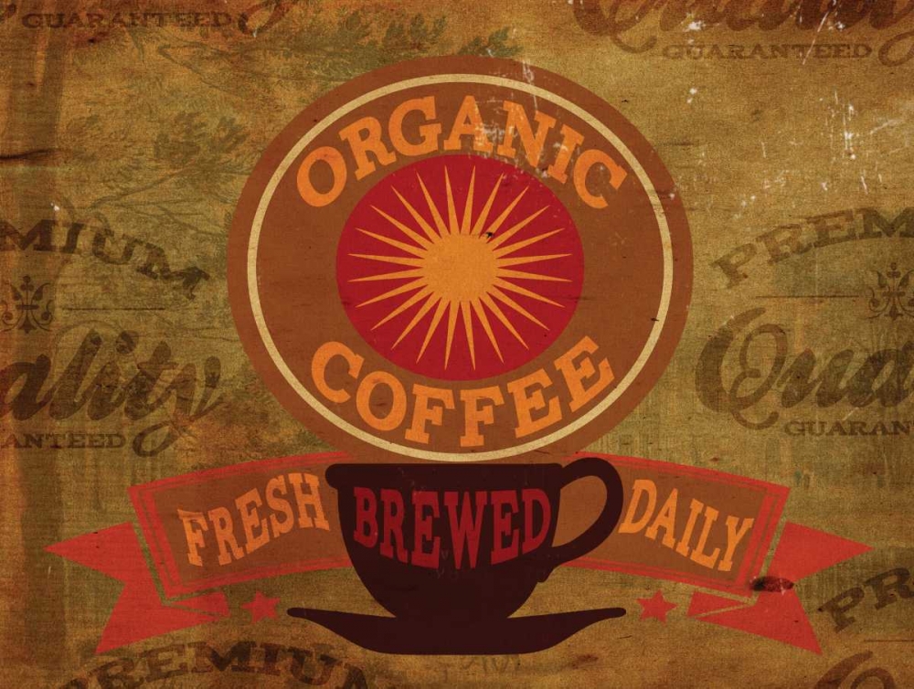 Organic Coffee art print by Jason Giacopelli for $57.95 CAD