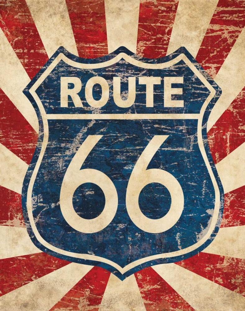 Route 66 I art print by N Harbick for $57.95 CAD