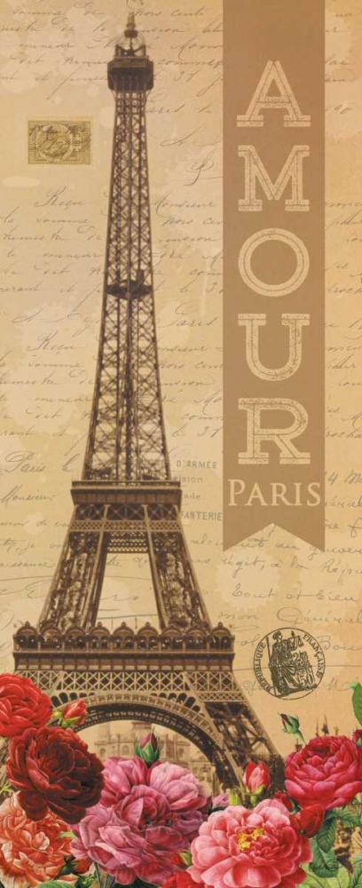 Amour Paris art print by N Harbick for $57.95 CAD