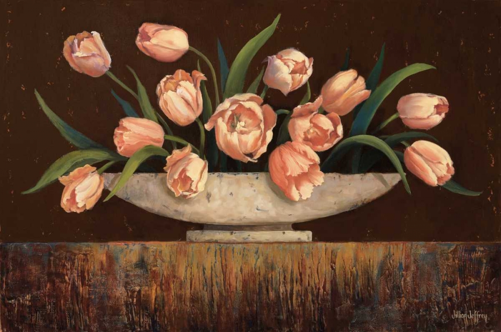 Elegant Tulips art print by Jillian Jeffrey for $57.95 CAD