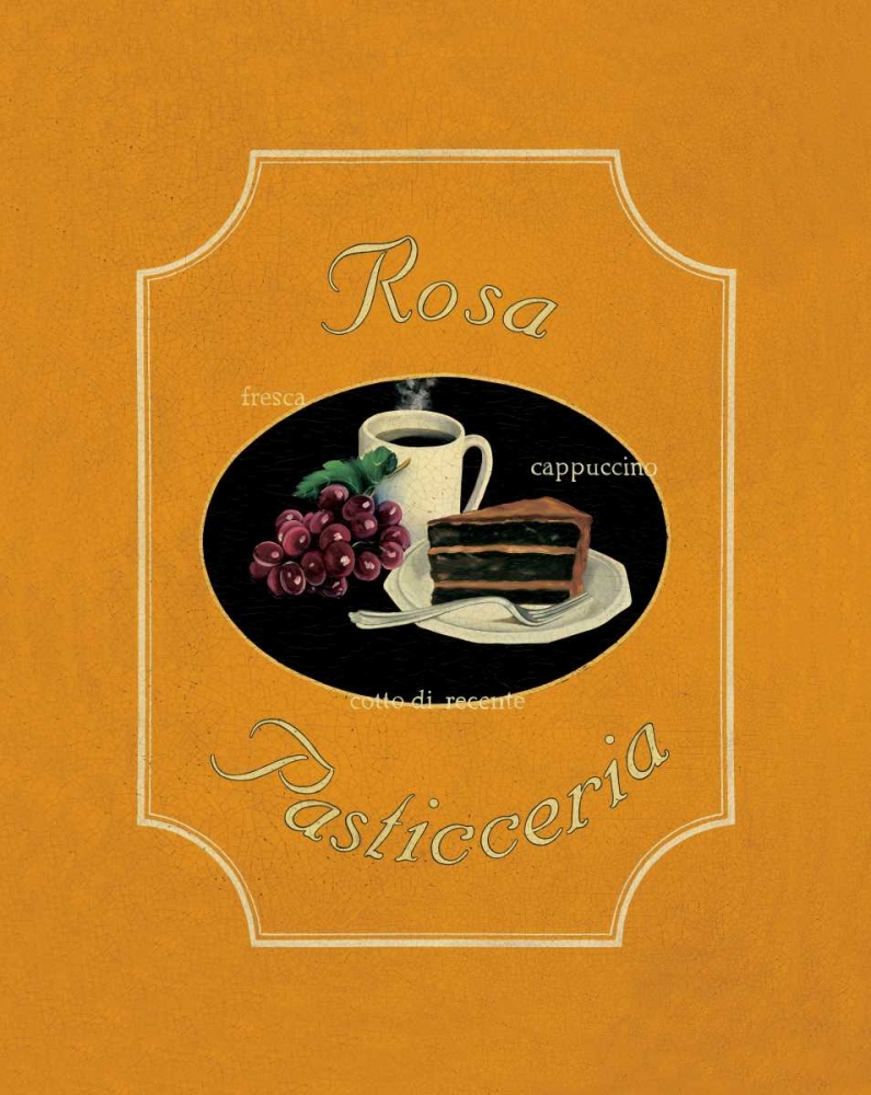Rosa Pasticceria art print by Catherine Jones for $57.95 CAD