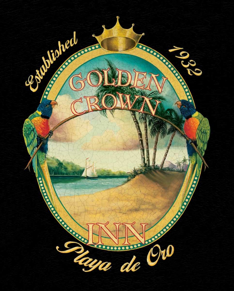 Golden Crown Inn art print by Catherine Jones for $57.95 CAD