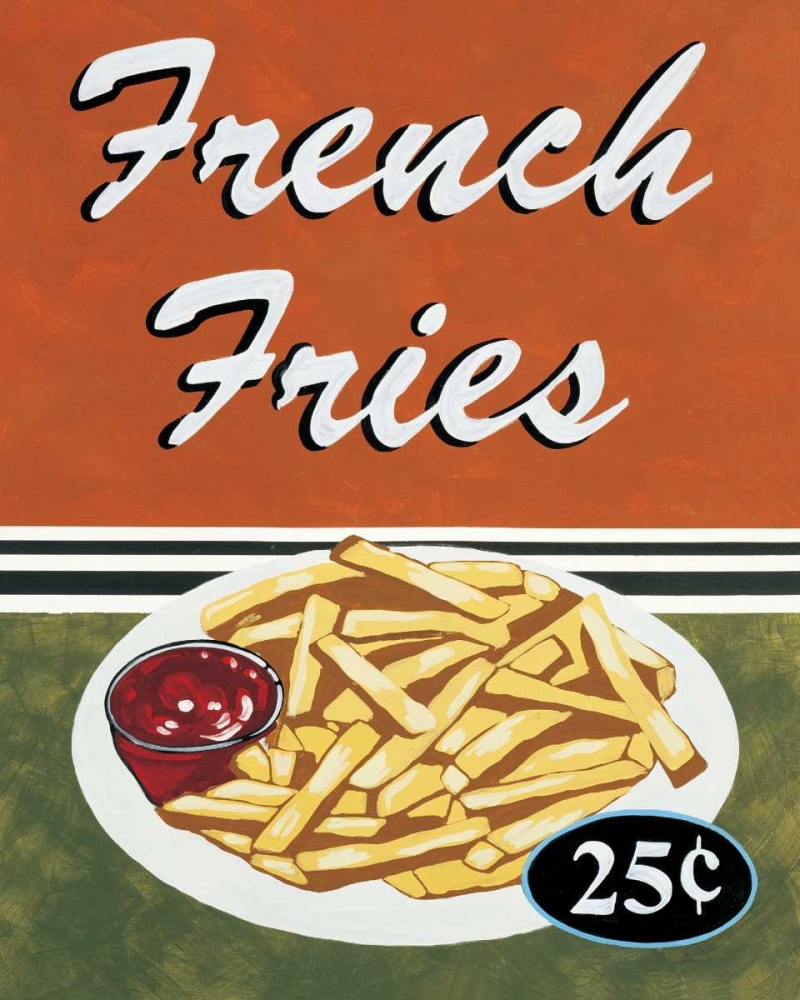 French Fries art print by Catherine Jones for $57.95 CAD