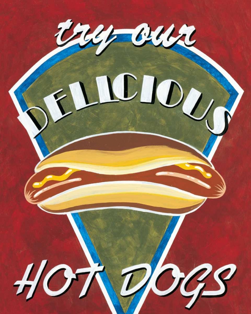 Hot Dogs art print by Catherine Jones for $57.95 CAD