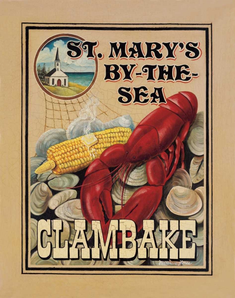 Clam Bake art print by Catherine Jones for $57.95 CAD