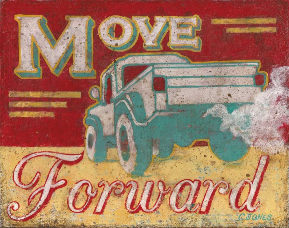 Move Forward art print by Catherine Jones for $57.95 CAD