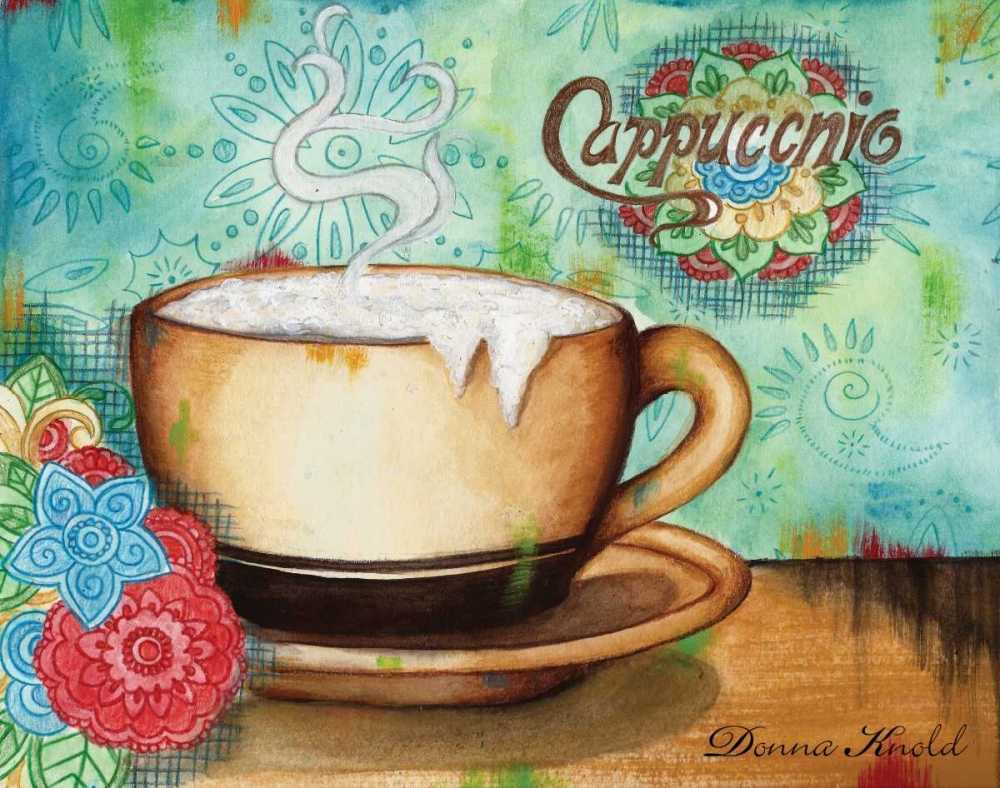 Spring Cappuccino art print by Donna Knold for $57.95 CAD