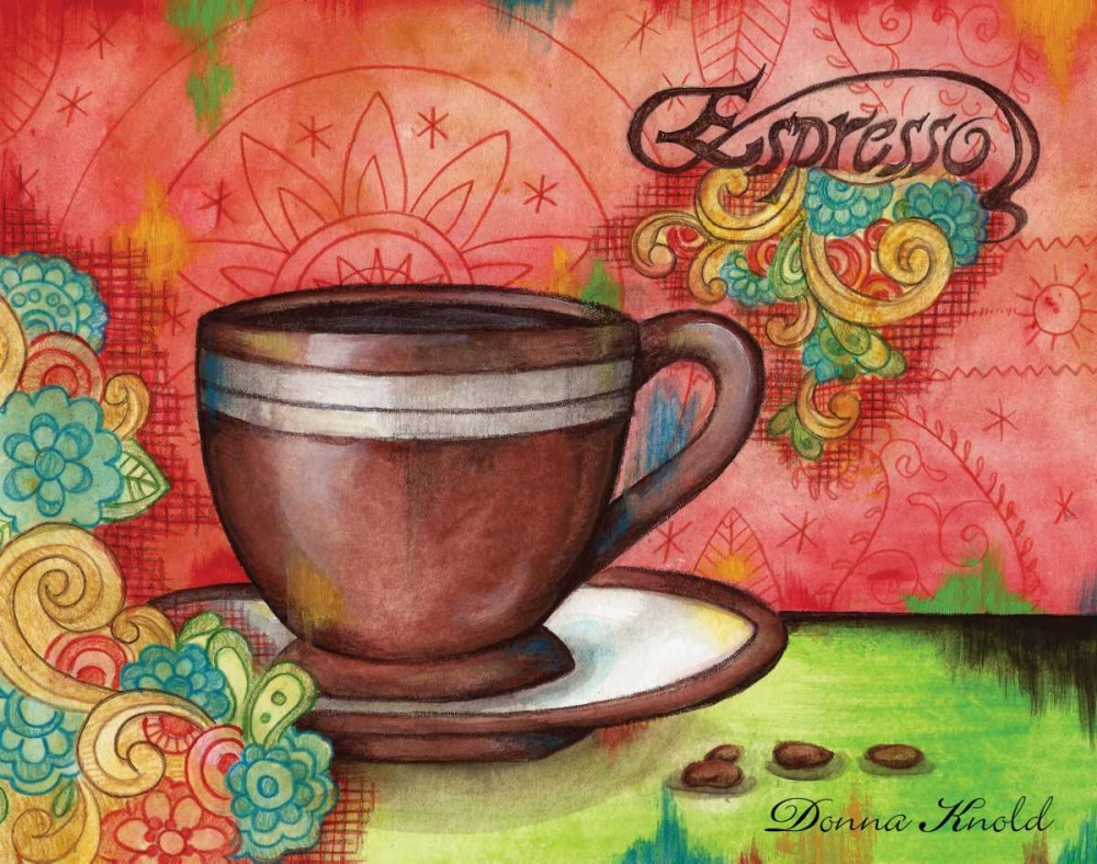 Spring Espresso art print by Donna Knold for $57.95 CAD