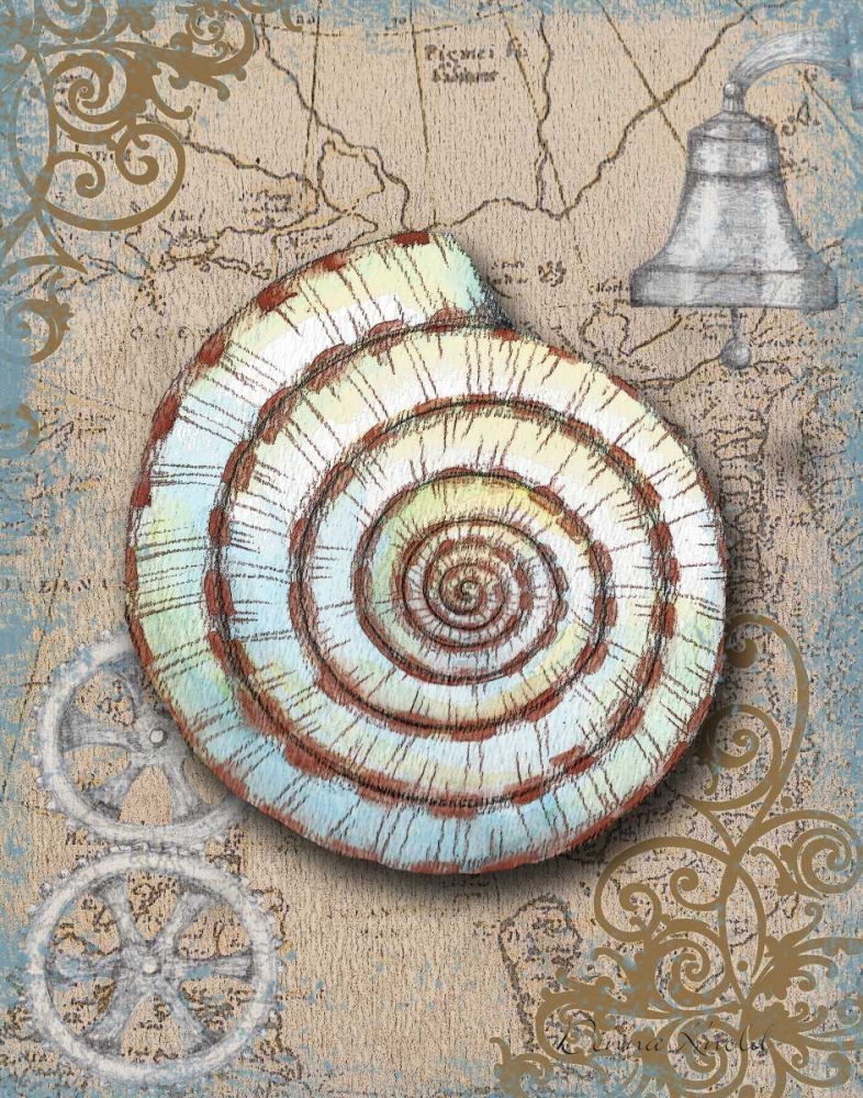 Nautical Treasures IV art print by Donna Knold for $57.95 CAD