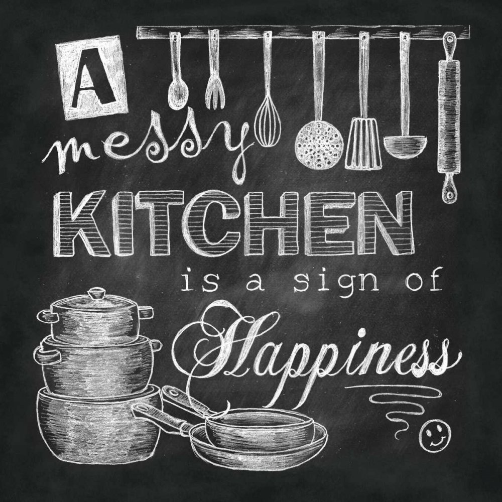 Kitchen Chalk IV art print by Donna Knold for $57.95 CAD