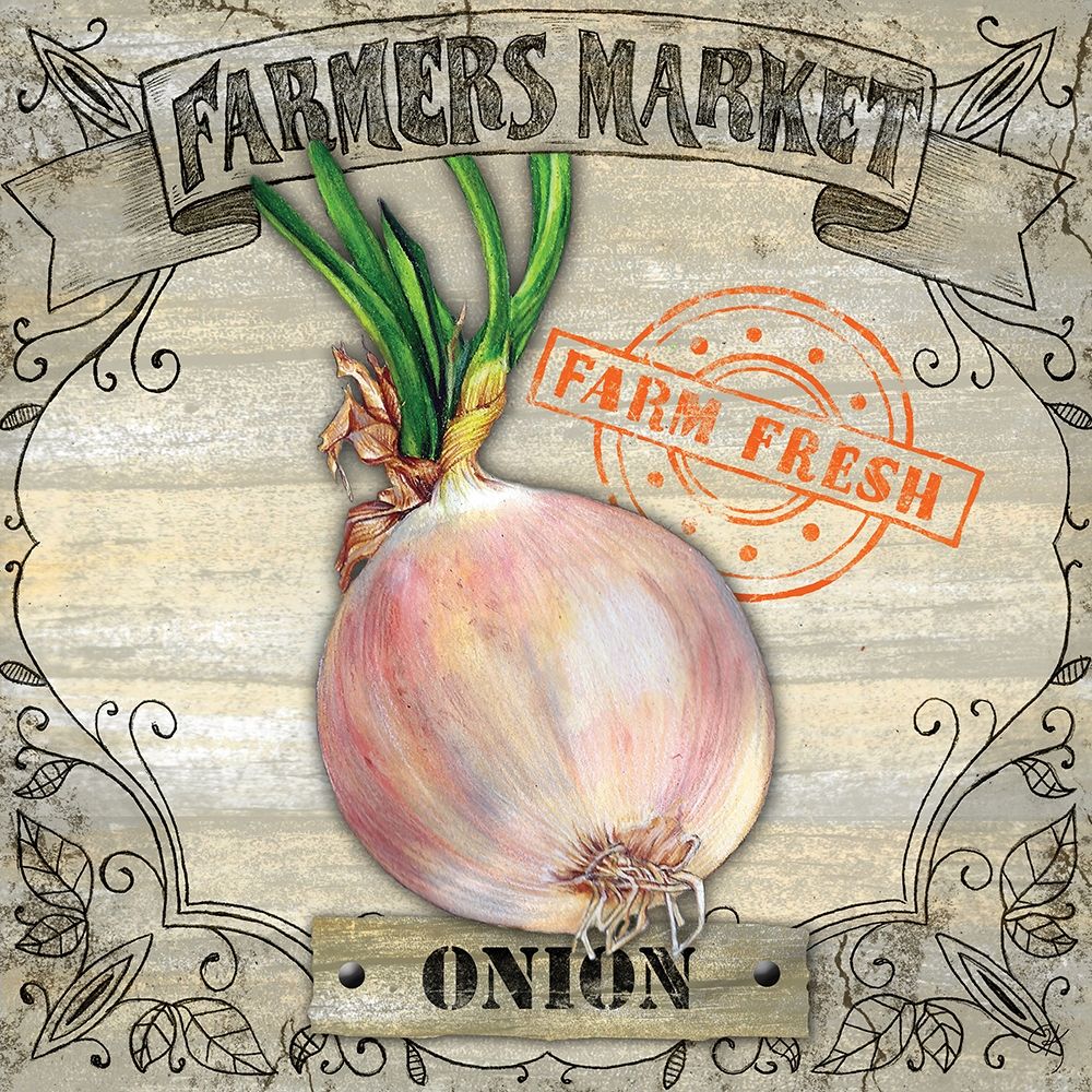 Farmers Market I art print by Onna K for $57.95 CAD