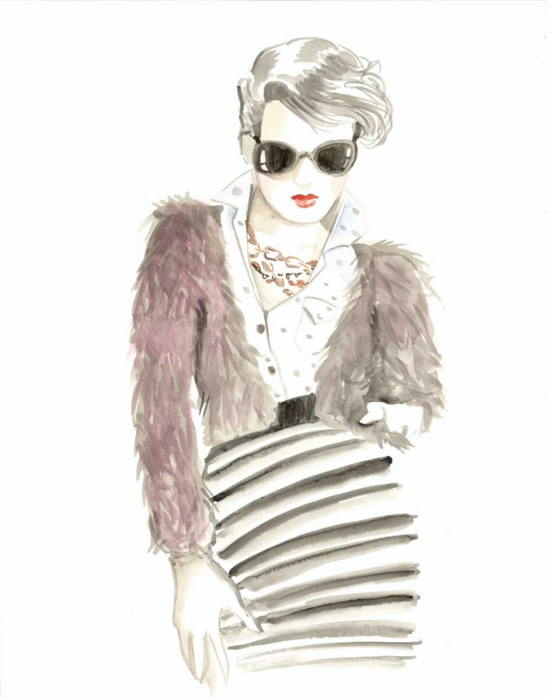 Runway Fashion I art print by Laurencon for $57.95 CAD