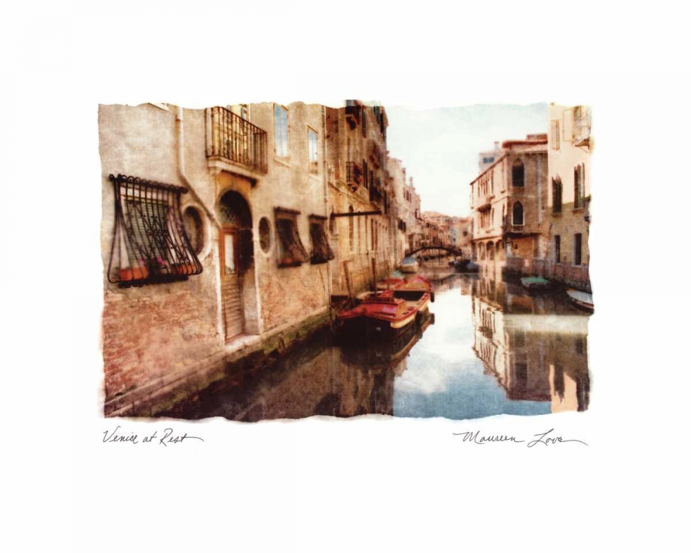 Venice at Rest art print by Maureen Love for $57.95 CAD