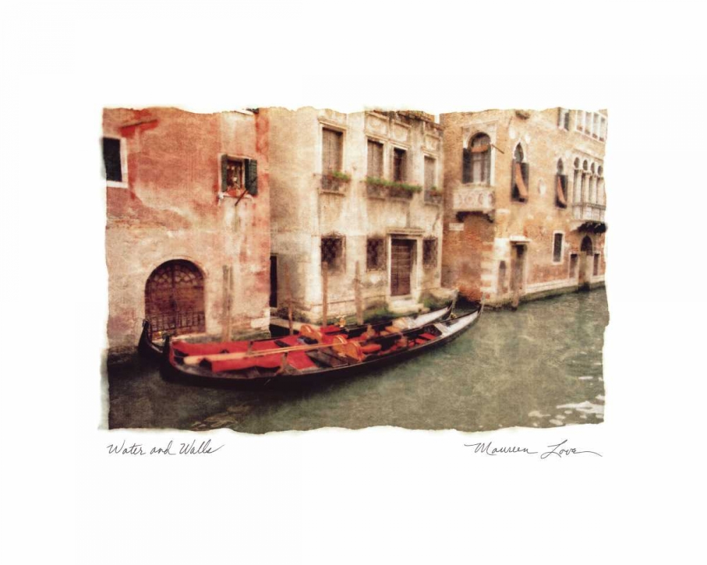 Water and Walls art print by Maureen Love for $57.95 CAD