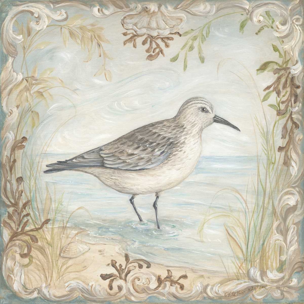 Shore Birds I art print by Kate McRostie for $57.95 CAD