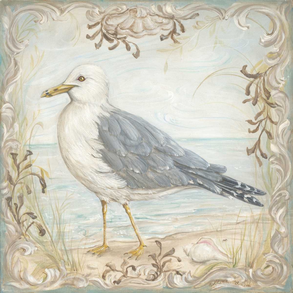 Shore Birds IV art print by Kate McRostie for $57.95 CAD
