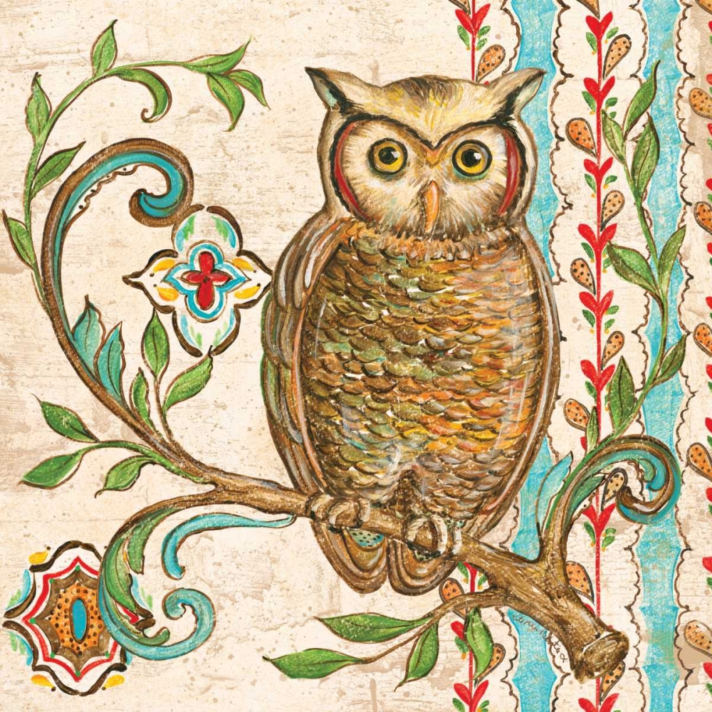 Treetop Owl I art print by Kate McRostie for $57.95 CAD