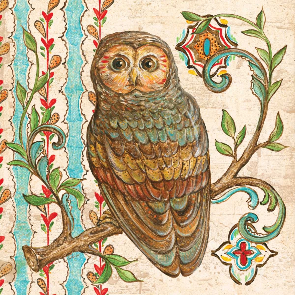 Treetop Owl II art print by Kate McRostie for $57.95 CAD