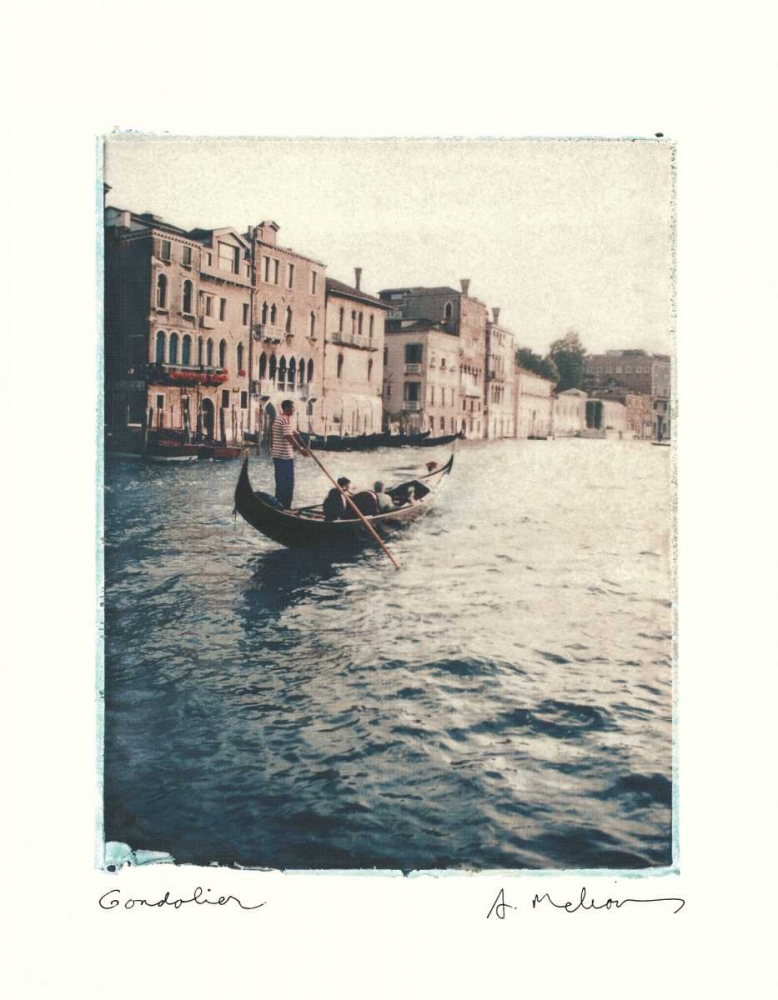 Gondolier art print by Amy Melious for $57.95 CAD