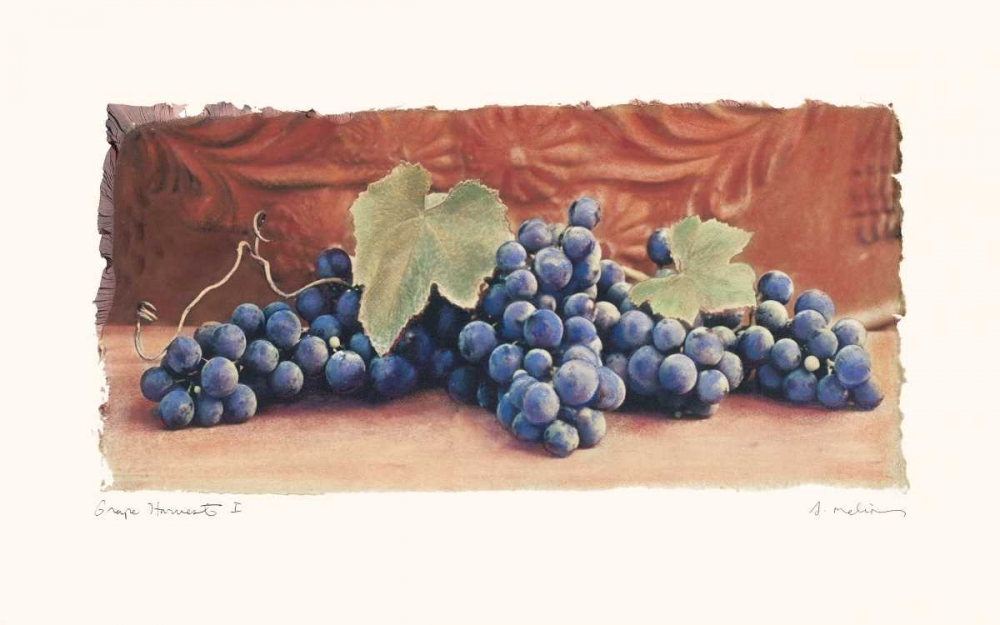 Grape Harvest I art print by Amy Melious for $57.95 CAD