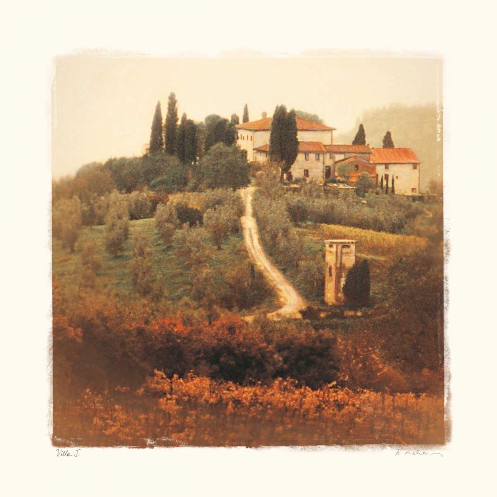 Villa I art print by Amy Melious for $57.95 CAD