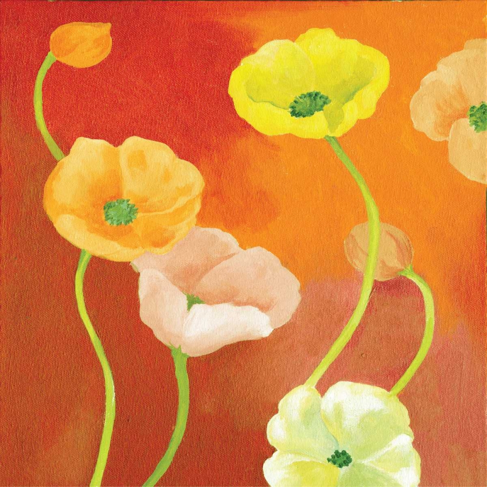 Tangerine Dream I art print by Margaret Ferry for $57.95 CAD