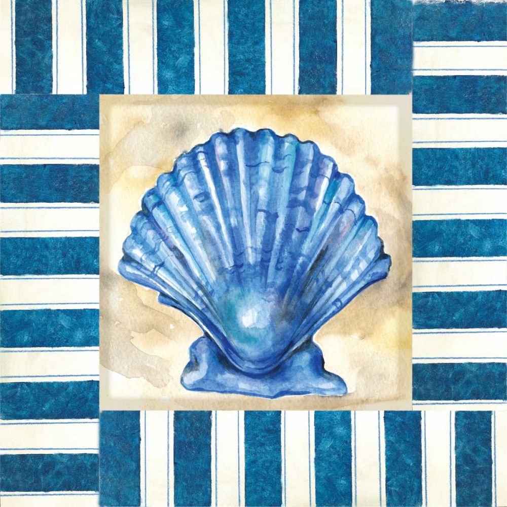 Nautical Scallop art print by Margaret Ferry for $57.95 CAD