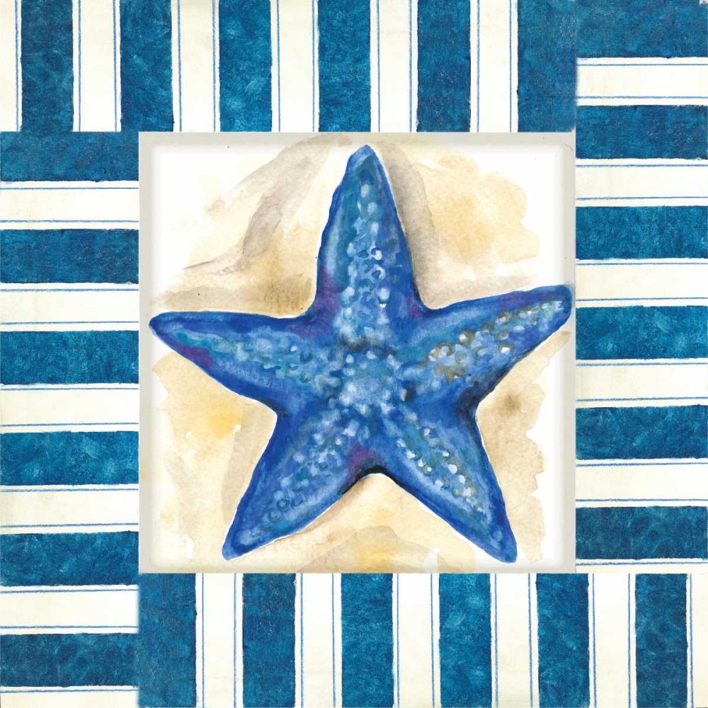 Nautical Starfish art print by Margaret Ferry for $57.95 CAD