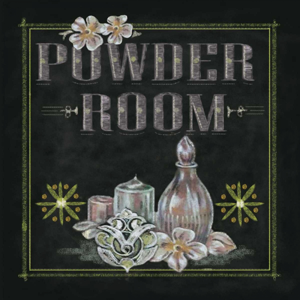 Powder Room art print by Margaret Ferry for $57.95 CAD