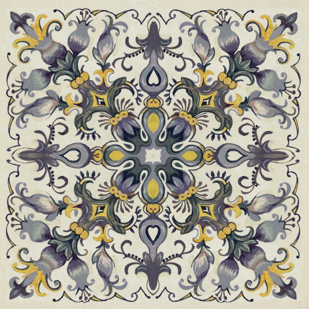Tile Patterns I art print by Margaret Ferry for $57.95 CAD