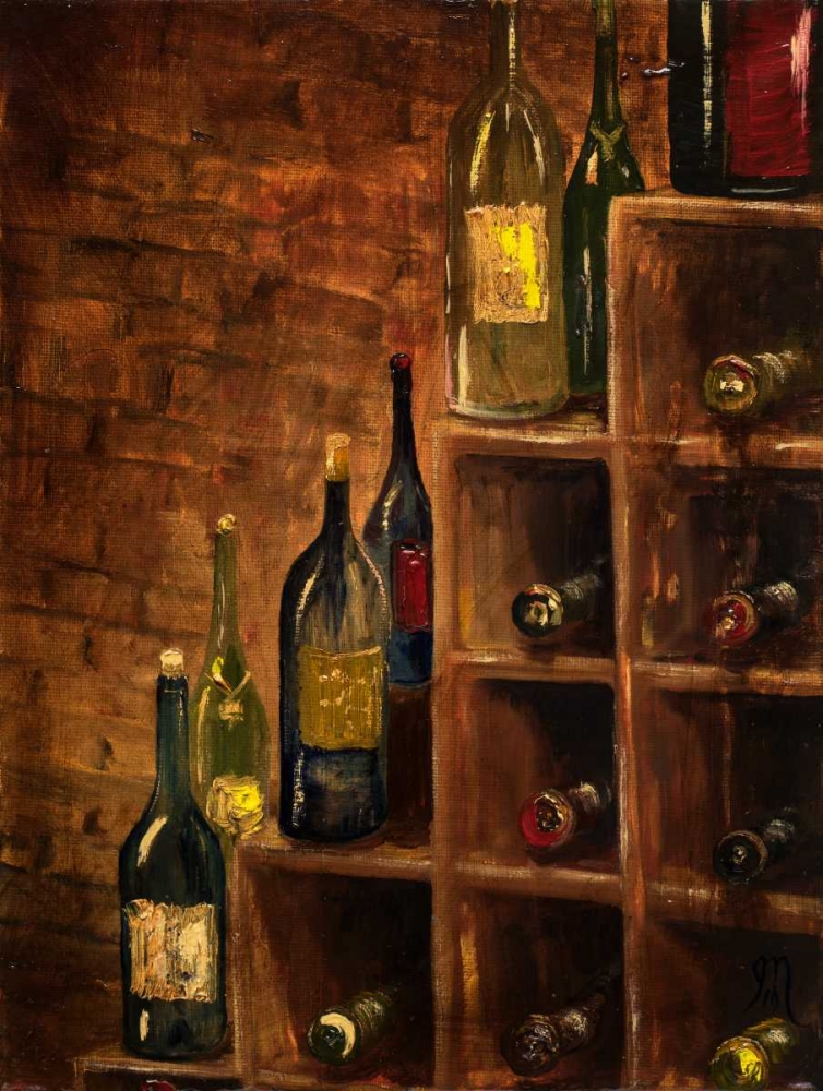 Racked Wine art print by Jodi Monahan for $57.95 CAD