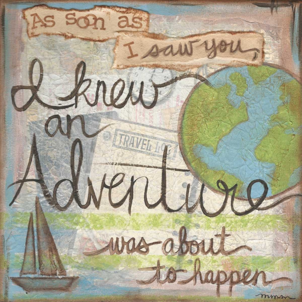 I Knew An Adventure art print by Monica Martin for $57.95 CAD