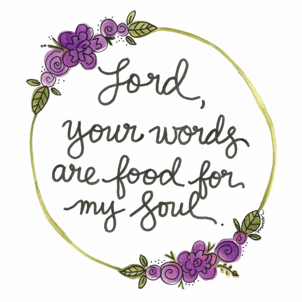 Food for my Soul art print by Monica Martin for $57.95 CAD