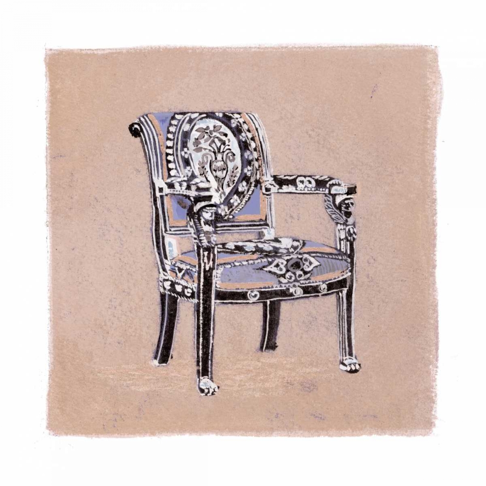Urn Chair III art print by Debbie Nicholas for $57.95 CAD