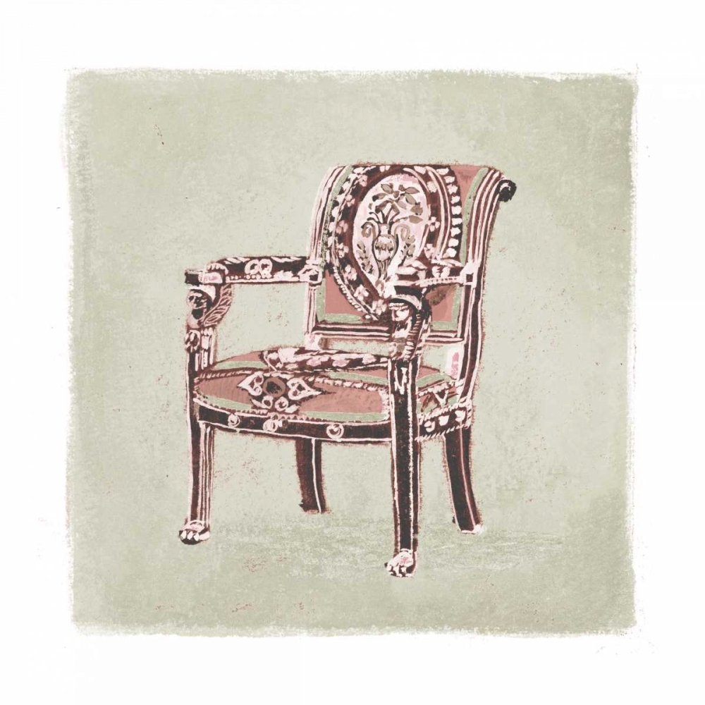 Urn Chair IV art print by Debbie Nicholas for $57.95 CAD