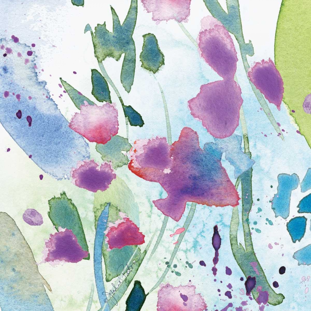 Wildflower Dance I art print by Julie Paton for $57.95 CAD