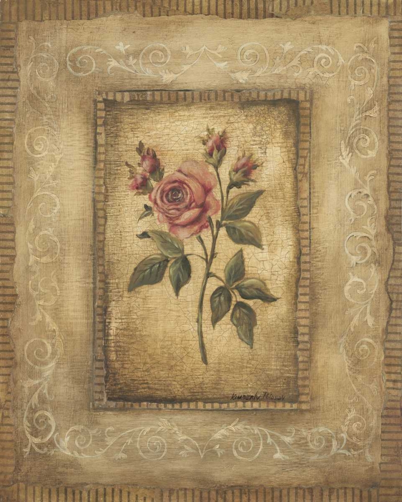 Grand Savin Rose art print by Kimberly Poloson for $57.95 CAD