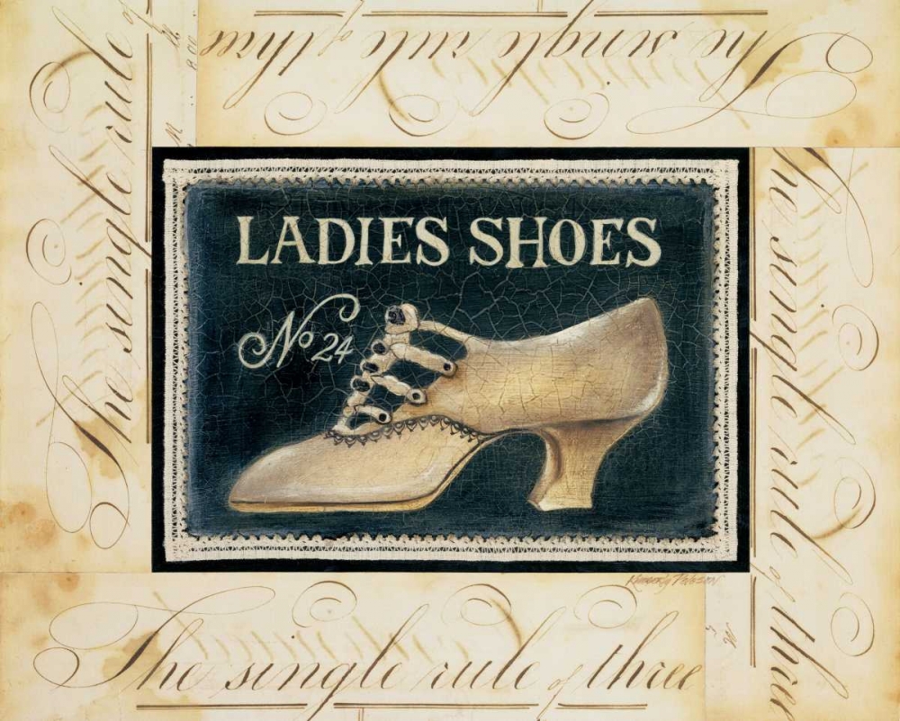 Ladies Shoes No. 24 art print by Kimberly Poloson for $57.95 CAD
