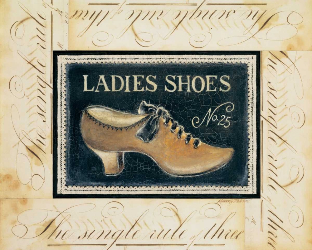 Ladies Shoes No. 25 art print by Kimberly Poloson for $57.95 CAD