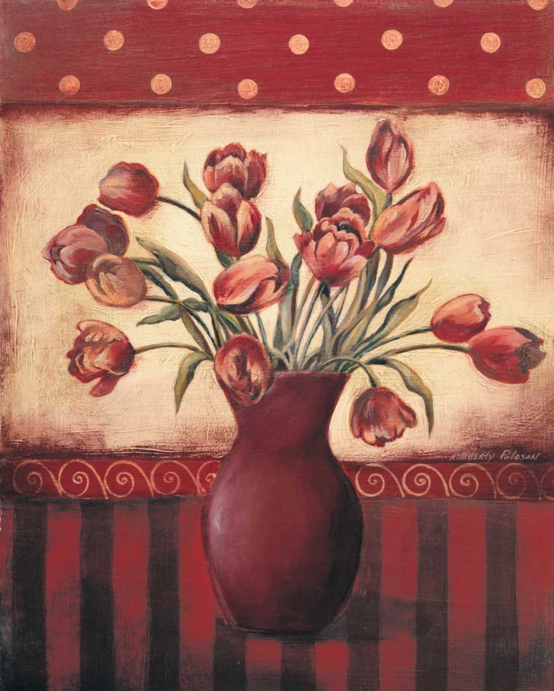 Red Tulips art print by Kimberly Poloson for $57.95 CAD