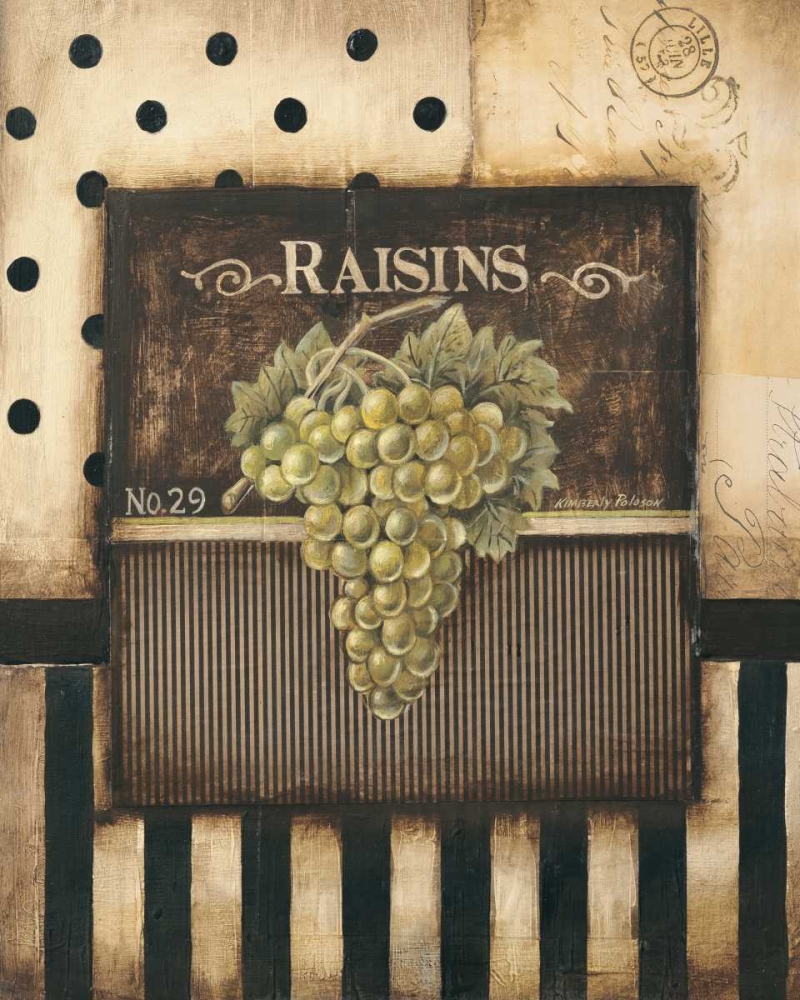 Raisins art print by Kimberly Poloson for $57.95 CAD