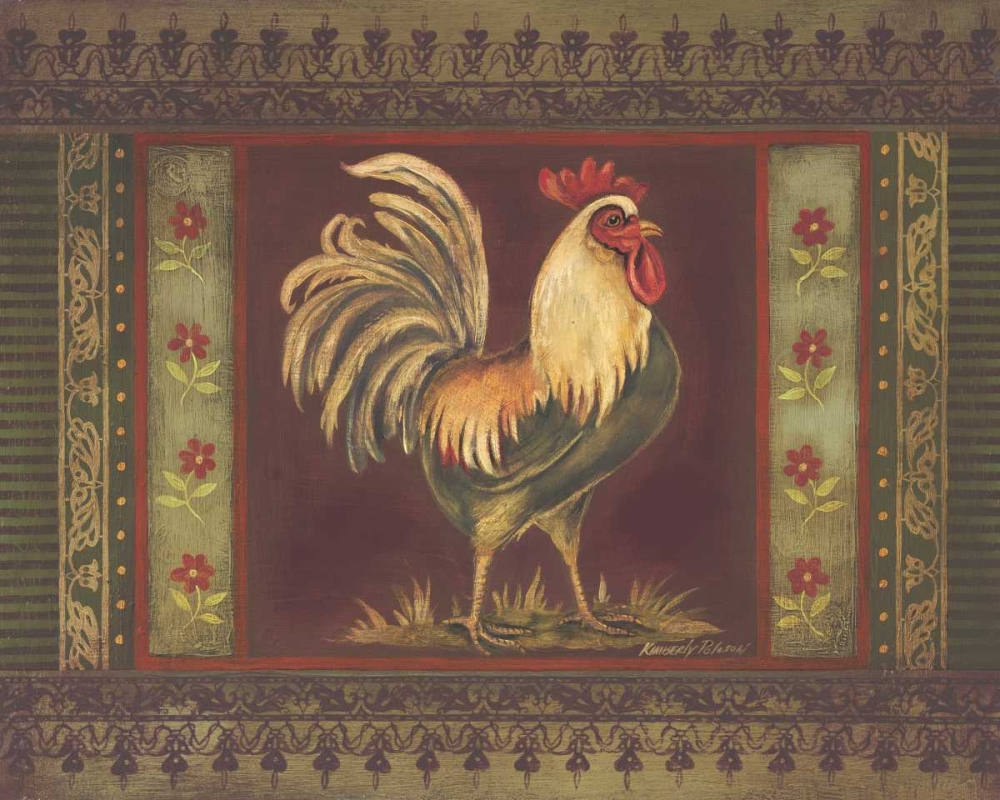 Mediterranean Rooster II art print by Kimberly Poloson for $57.95 CAD